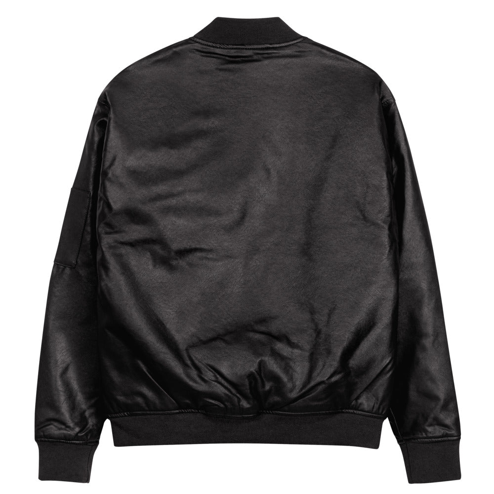 Chaqueta Bomber Piel Vegana