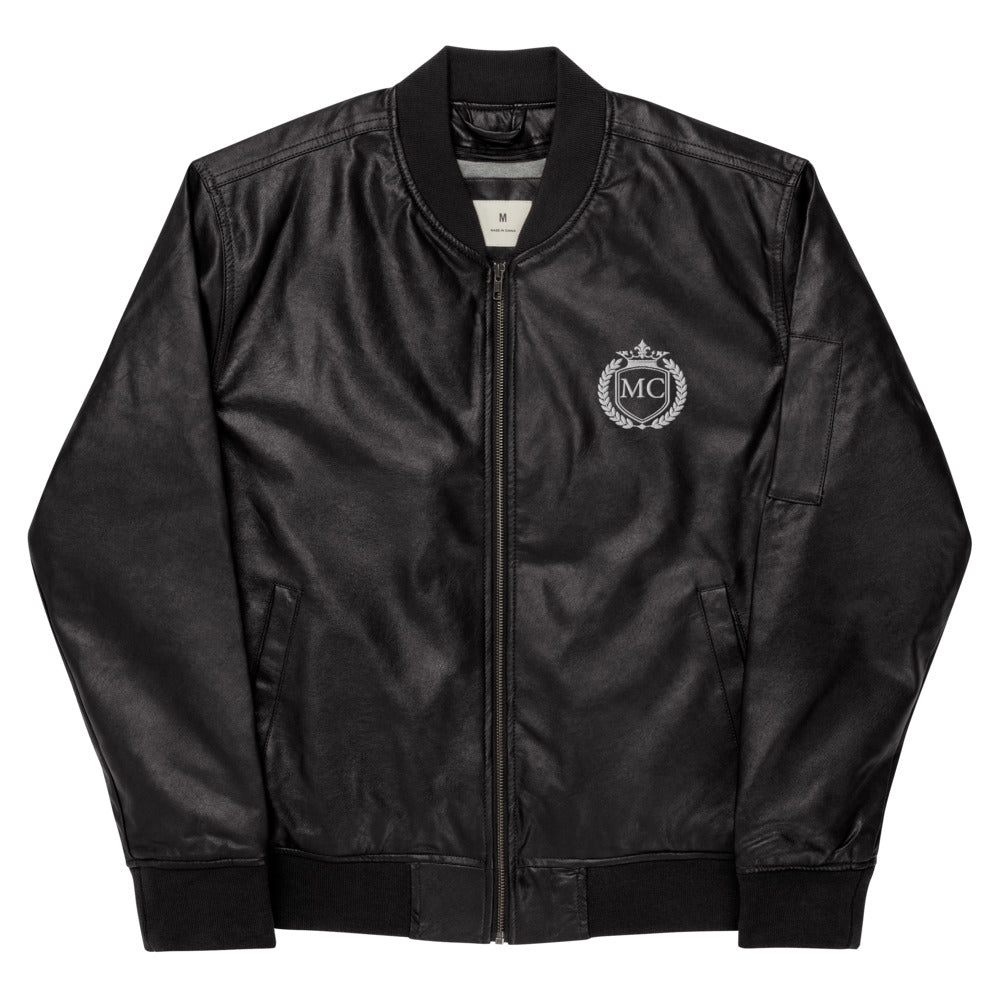 Chaqueta Bomber Piel Vegana