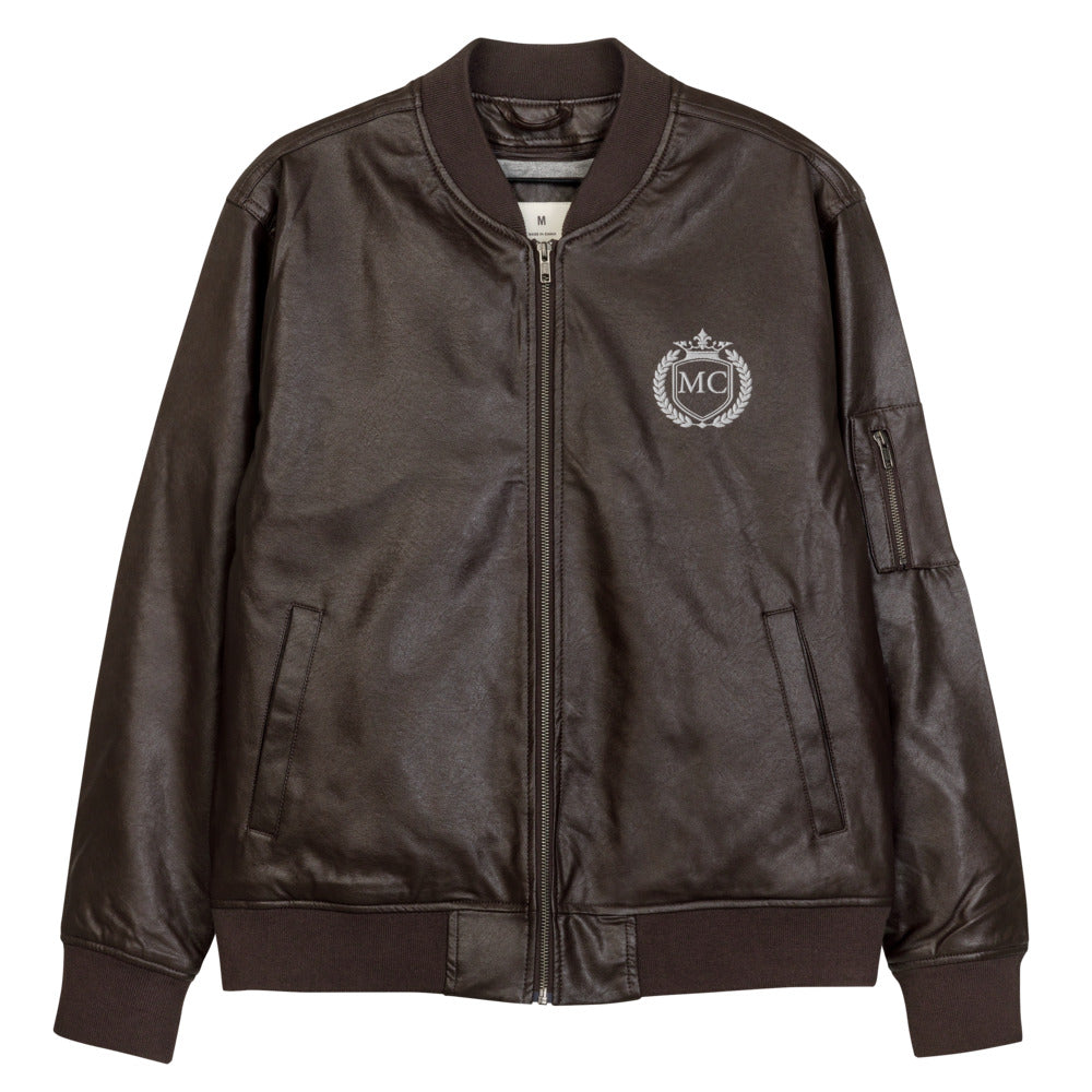 Chaqueta Bomber Piel Vegana