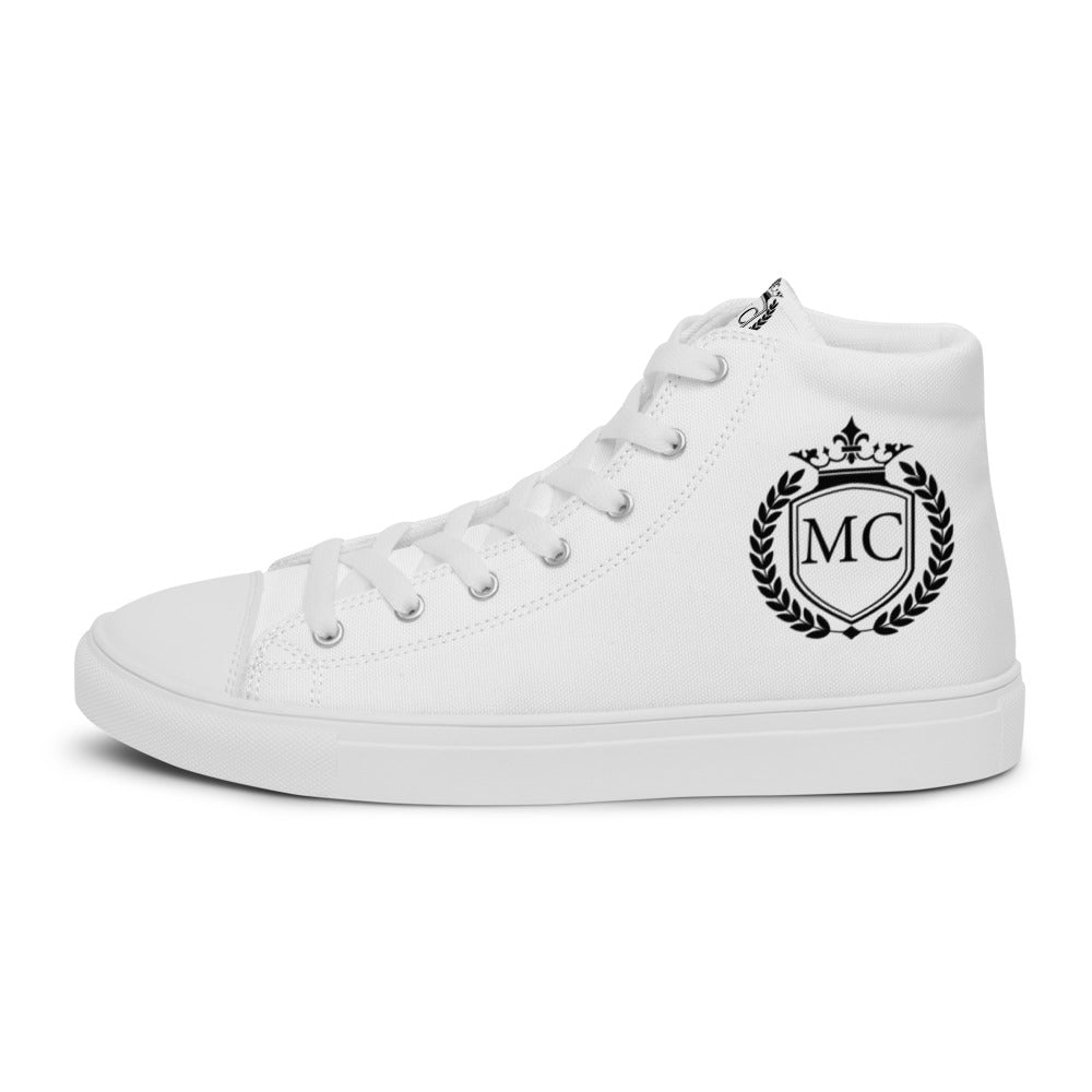 Tenis de Lona de Caña Alta para Hombre
