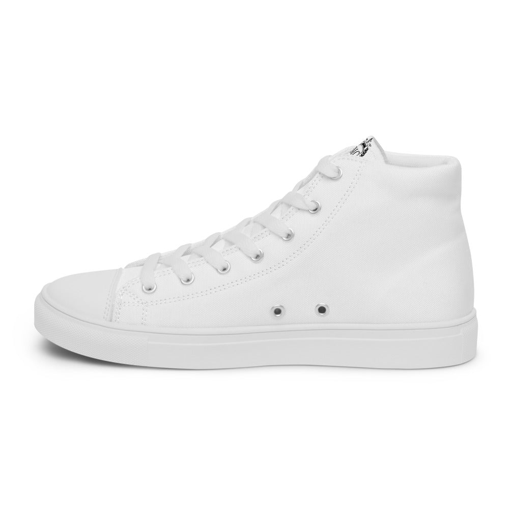 Tenis de Lona de Caña Alta para Hombre