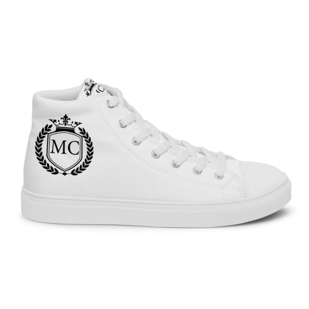 Tenis de Lona de Caña Alta para Hombre