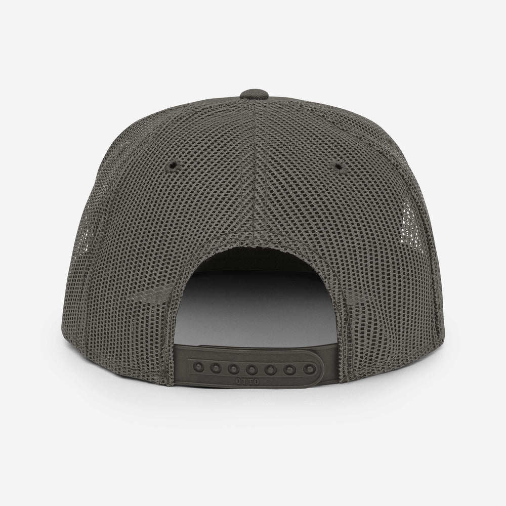 Gorra snapback con rejilla