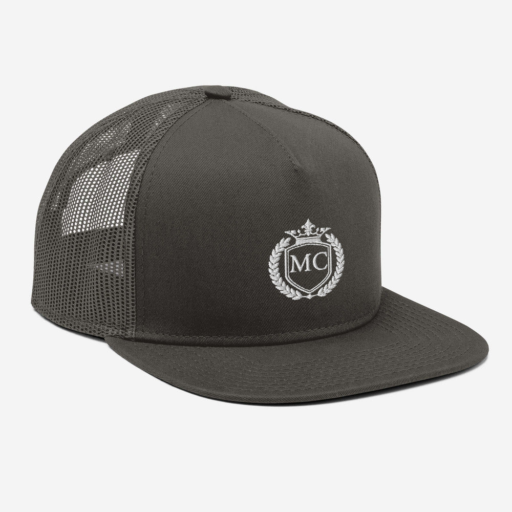 Gorra snapback con rejilla