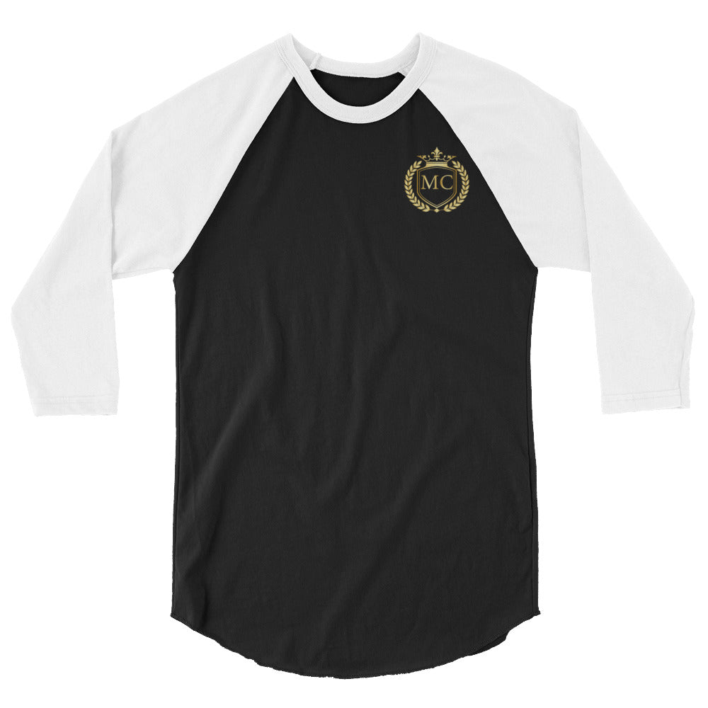 Camiseta Con Manga Raglán Tres Cuartos