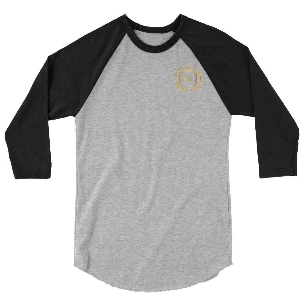 Camiseta Con Manga Raglán Tres Cuartos